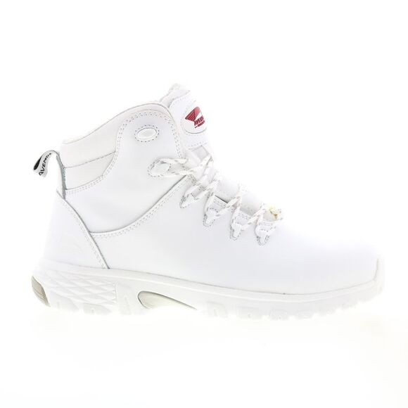 Avenger Mens Flight Alloy Toe SD10 White Boots (NWT) - Picture 1 of 7